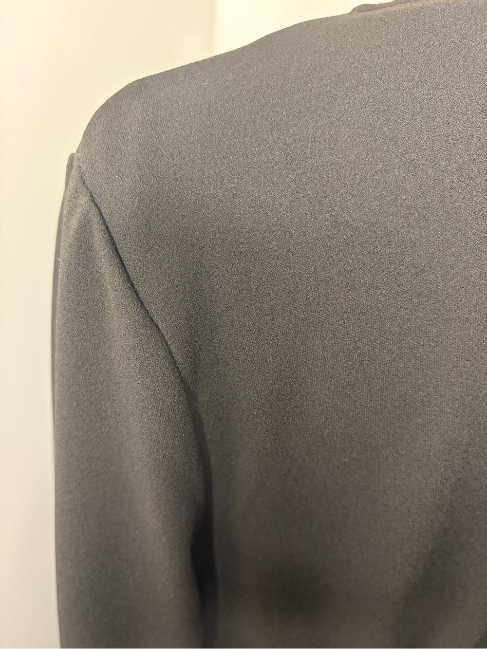 REVAMPED Black Waterfall Duster Coat SIZE LARGE - Picture 10 of 13